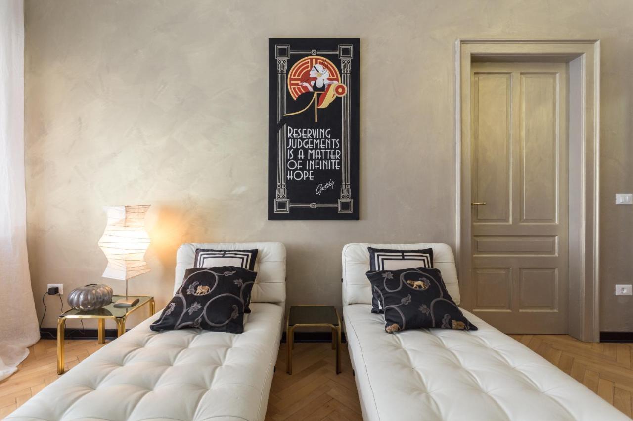 La Casa Di Gatsby Lusso In Pieno Centro Con Parcheggio Apartment Gorizia Exterior foto